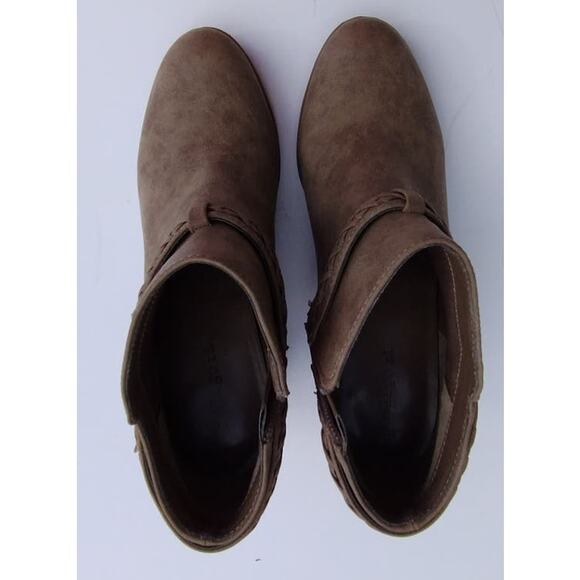 Indigo Rd. Western Boho Spring Booties Ankle Boots Brown Size 7.5 - Picture 3 of 11